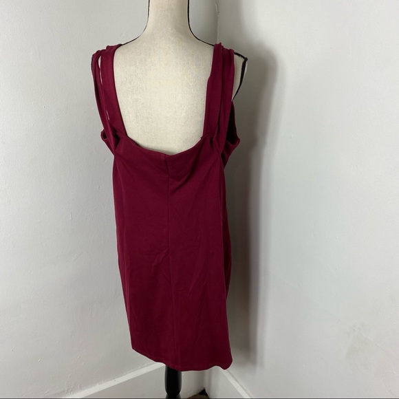 NWT The Vanity Room Burgundy Dress XL - Picture 3 of 4